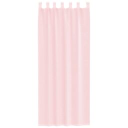 Berkfield Home Voile Curtains with Loops 2 pcs Light Pink 140x260 cm - thumbnail 4