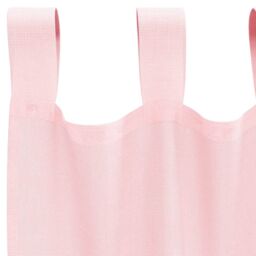 Berkfield Home Voile Curtains with Loops 2 pcs Light Pink 140x260 cm - thumbnail 5