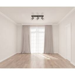 Netlighting Robby Ceiling Spotlight Bar Gunmetal 3x GU10 in Grey - thumbnail 5