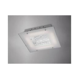 Netlighting Felix Flush Ceiling 16W LED 3600K Polished Chrome Crystal in Grey - thumbnail 2