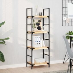 Berkfield Home Floating Shelf 60x30x4 cm Untreated Solid Wood Acacia in Brown - Size: 60 x 30 x 4 cm - thumbnail 1
