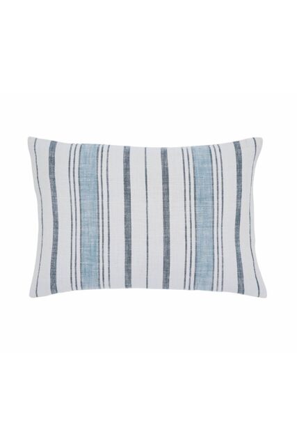 Murmur 'Finn' Cotton Cushion in Blue - Size: 40 cm x 60 cm - image 1