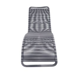 Charles Bentley Zanzibar Sun Lounger Bed Grey Sunbed Seat Garden Rattan - thumbnail 3