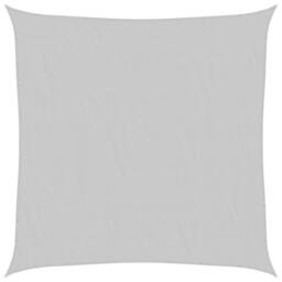 Berkfield Home Sun Shade Sail Light Grey 4x4 m 100% Polyester Oxford - thumbnail 2