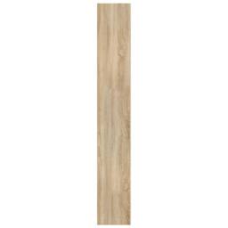 Berkfield Home Classic Book Cabinet/Room Divider Sonoma Oak 40x30x198 cm in Beige - Size: 40 x 30 x 198 cm - thumbnail 6
