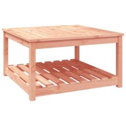 Berkfield Home Garden Table 82.5x82.5x45 cm Solid Wood Douglas in Light Brown - thumbnail 3