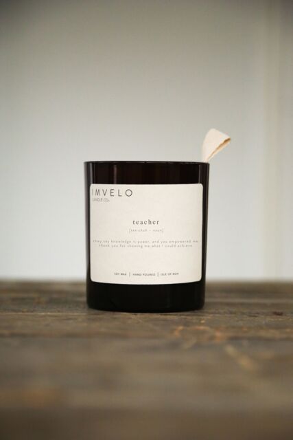 Imvelo Candle Co Definition Candle - Teacher (Uplifting Essential Oil) in Amber - image 1