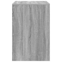 Berkfield Home Grey Writing Desk Grey sonoma Particle board 70 x 50 x 76 cm - thumbnail 6