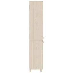 Berkfield Home Highboard HAMAR Solid Wood Pine Honey Brown - thumbnail 4