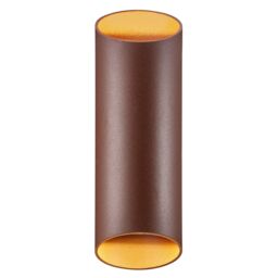 Nordlux Modern Outdoor Wall Light Brown Aluminium GU10 Weatherproof - Mains Powered, IP54 - thumbnail 3