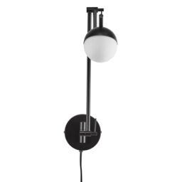 Nordlux Modern Indoor Wall Light Black Metal G9 Hand Blown Glass - No, IP20 - thumbnail 4