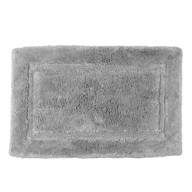 Allure Bath Fashions Bamboo Cotton Non-Slip Bath Mat in Silver - image 1