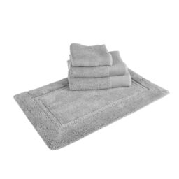 Allure Bath Fashions Bamboo Cotton Non-Slip Bath Mat in Silver - thumbnail 4