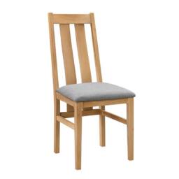 Cheshire Tavira Elegant Dining Chairs - Set of 2 in Light Oak - thumbnail 2