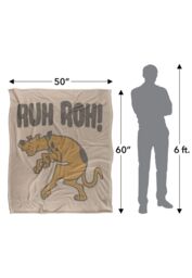Warner Brothers Scooby Doo Officially Licensed Silky Touch Super Soft Throw Blanket 152 x 127 cm in White - thumbnail 5