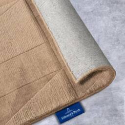 THE RUGS Villeroy & Boch 1906 Wool Rug Ursule Handwoven High Low Pile in Beige - Size: 190 cm x 280 cm - thumbnail 6