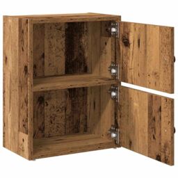 Berkfield Home Bookcase Old Wood 40x24x52 cm Engineered Wood in Brown - Size: 40 x 24 x 52 cm - thumbnail 5