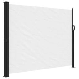 Berkfield Home Retractable Side Awning White 160x300 cm - thumbnail 3