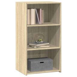 Berkfield Home Sideboard Sonoma Oak 50x41x93 cm Engineered Wood in Light Tan - Size: 50 x 41 x 93 cm - thumbnail 3