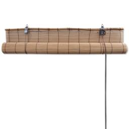 Berkfield Home Brown Bamboo Roller Blinds 150 x 220 cm - thumbnail 5
