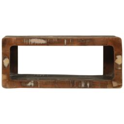 Berkfield Home TV Cabinet Multicolour 60x30x25 cm Solid Wood Reclaimed in Brown - Size: 60 x 30 x 25 cm - thumbnail 3