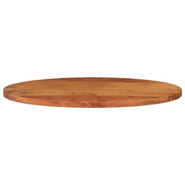 Berkfield Home Table Top 140x50x3.8 cm Oval Solid Wood Acacia in Brown - image 1
