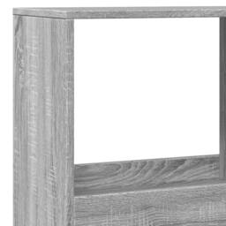 Berkfield Home Classic Bookcase Grey Sonoma 100x33x175 cm Engineered Wood - Size: 100 x 33 x 175 cm - thumbnail 7