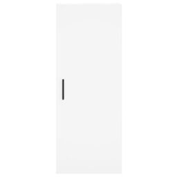 Berkfield Home Highboard White 34.5x34x180 cm Engineered Wood - thumbnail 6