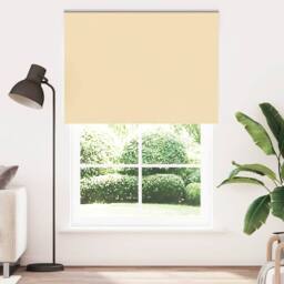 Berkfield Home Roller Blind Blackout Beige 150x210 cm Fabric Width 146.6 cm Polyester - thumbnail 2