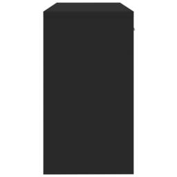 Berkfield Home Durable Desk with Drawer&Cabinet Black 100x40x73 cm Engineered Wood - Size: 100 x 40 x 73 cm - thumbnail 7
