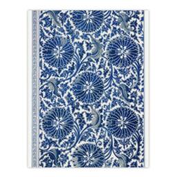 "Artery8 Owen Jones Art Nouveau Flower Pattern in Blue Wall Art Print - Size: W12"" x H16""" - thumbnail 1