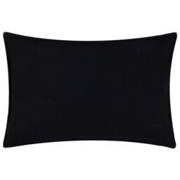 Yard Ramas Textured Jacquard 100% Cotton Cushion in Black - Size: 40 cm x 60 cm - thumbnail 3