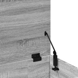 Berkfield Home Storage Box Grey Sonoma 100x42x46 cm Engineered Wood - Size: 100 x 42 x 46 cm - thumbnail 9