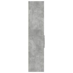 Berkfield Home Highboard Concrete Grey 50x42.5x185 cm Engineered Wood - thumbnail 5