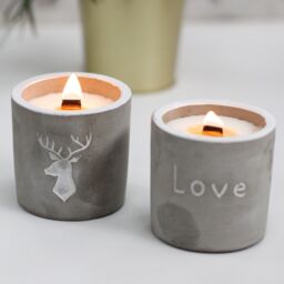 KDMD Med Pot - Stag Head - Whiskey & Woodsmoke in Grey - thumbnail 3