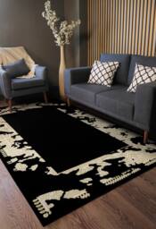 RugsX Allure Rug in Black - Size: 180 cm x 270 cm - thumbnail 5