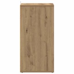 Berkfield Home Shoe Cabinets 2 pcs Artisan Oak 32x35x70 cm Engineered Wood in Brown - Size: 32 x 35 x 70 cm - thumbnail 5