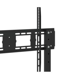Berkfield Home TV Stand on Wheels 32-90 Inch Screen Max VESA 800x600 mm 100kg in Black - thumbnail 7