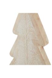 KDMD White Wash Wooden Decorative Tree - Large Patterned Accent Piece - thumbnail 3