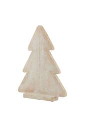 KDMD White Wash Wooden Decorative Tree - Large Patterned Accent Piece