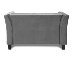 Home Detail Chelsea Light Grey Velvet 2 Seater Sofa - thumbnail 5