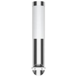 Berkfield Home Wall Lamp Waterproof Stainless Steel 60 W in Silver - thumbnail 4