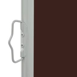Berkfield Home Patio Retractable Side Awning 140 x 300 cm Brown - thumbnail 5