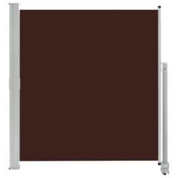 Berkfield Home Patio Retractable Side Awning 140 x 300 cm Brown - thumbnail 3