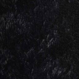 Berkfield Home Shaggy Rug High Pile NAVARRA Black 160x160 cm Polyester - Size: Medium - thumbnail 9