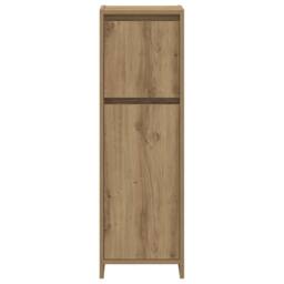 Berkfield Home 3 Piece Bathroom Furniture Set Artisan Oak Engineered Wood in Brown - thumbnail 5