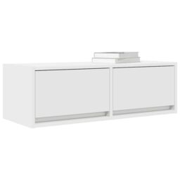 Berkfield Home TV Cabinets 2 pcs White 80x31x25.5 cm Engineered Wood - thumbnail 4
