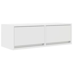 Berkfield Home TV Cabinets 2 pcs White 80x31x25.5 cm Engineered Wood - thumbnail 6