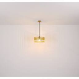 Netlighting Leeds Bar Pendant Ceiling Light Gold Colours Antique 4x E14 - thumbnail 6