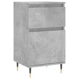 Berkfield Home Sideboard Concrete Grey 40x35x70 cm Engineered Wood - Size: 40 x 35 x 70 cm - thumbnail 2
